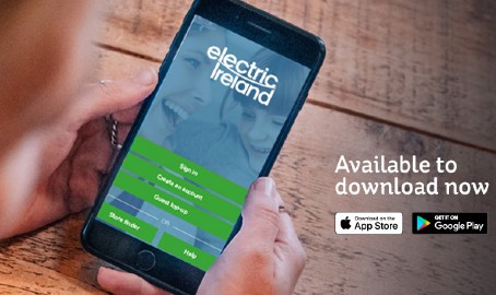 Electric Ireland Top Up App